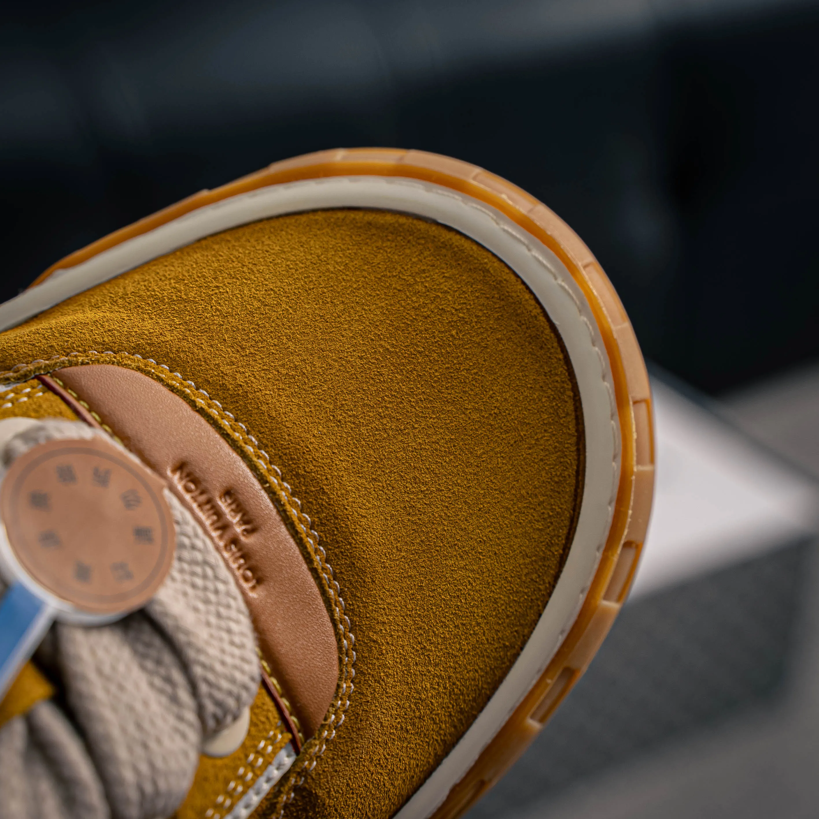# LV LOUIS VUITTON Tilted Low Sneakers Series Low-Top Retro Versatile Skate Shoes 2026 Skate Shoes Shoes